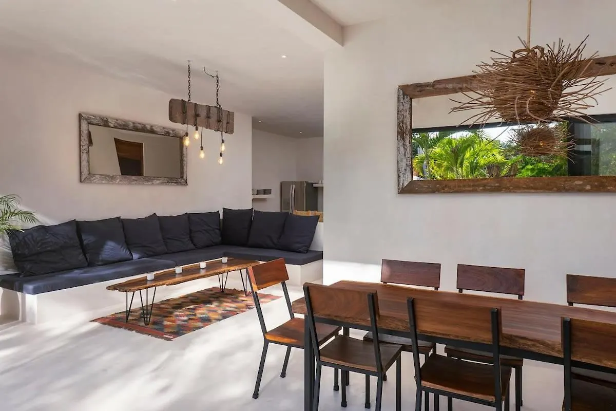 Jungle 3Br Villa, Garden & Pool, La Veleta Тулум